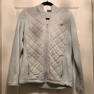 WORN ONCE new balance fleece zip up